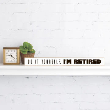 RETIRED SKINNY SIGN