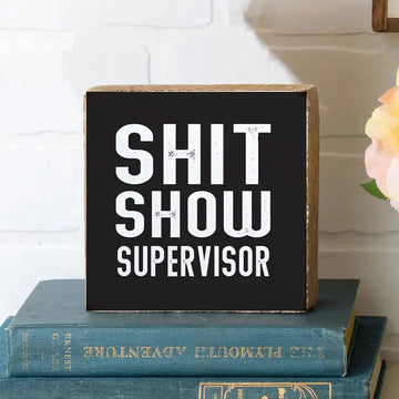 SHITSHOW WOOD BLOCK
