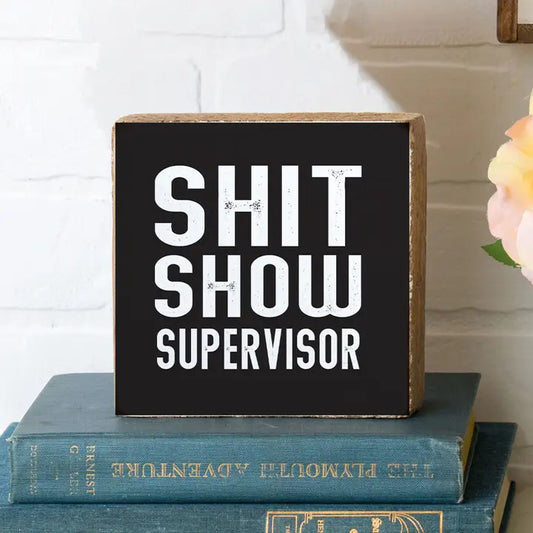 SHITSHOW WOOD BLOCK