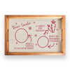 DEAR SANTA SERVING TRAY
