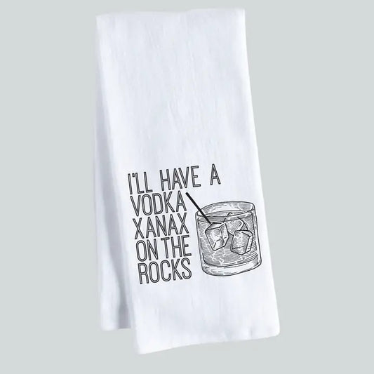 VODKA XANAX KITCHEN TOWEL