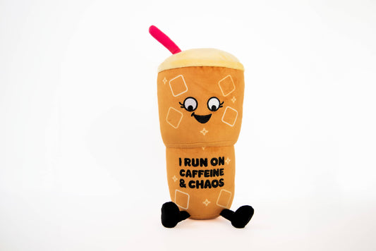 I RUN ON CAFFEINE PLUSH