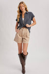 BUTTON UP COTTON SHIRT