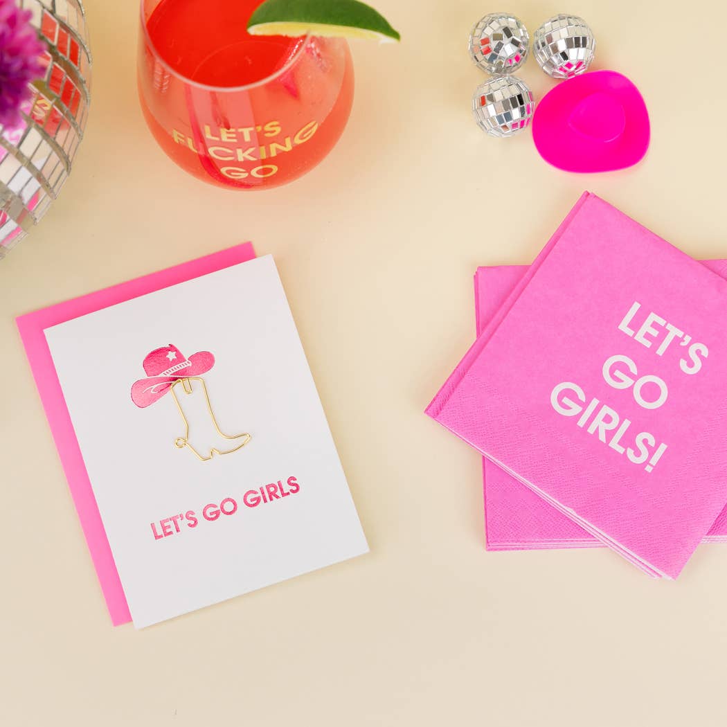 LET'S GO GIRLS NAPKINS - Thumbnail 2