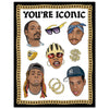 HIP HOP ICONS BIRTHDAY CARD
