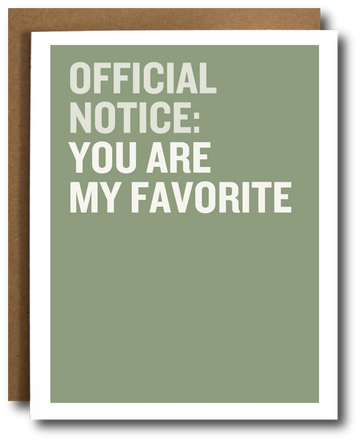 Official Notice