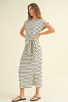 STRIPE KNOT DRESS