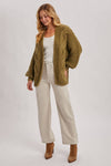 CHUNKY CABLE KNIT CARDIGAN