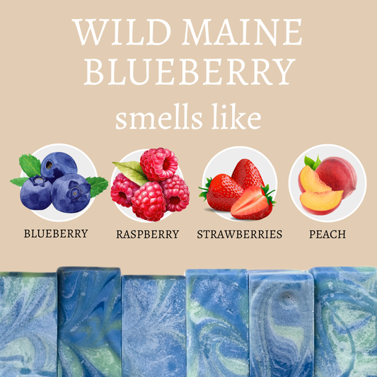 WILD MAINE BLUEBERRY VEGAN SOAP