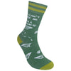 YOU CAN'T SCARE ME SOCKS