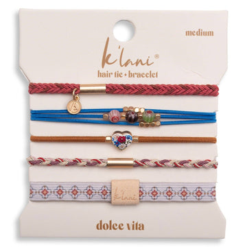 DOLCE VITA HAIR TIE BRACELETS