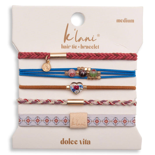 DOLCE VITA HAIR TIE BRACELETS