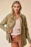 TEXTURED COTTON SHIRT