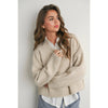 TIE BACK SWEATER
