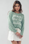 MALIBU CREWNECK SWEATER