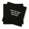 HOW THE FUCK DID WE GET THIS OLD NAPKINS