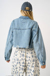 CROPPED DENIM JACKET