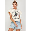 HOLD YOUR HORSES GRAPHIC CROP
