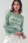 MALIBU CREWNECK SWEATER