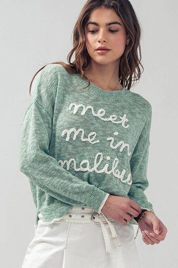 MALIBU CREWNECK SWEATER