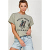 HOLD YOUR HORSES GRAPHIC CROP