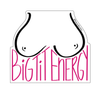 BIG TIT ENERGY FUNNY STICKER