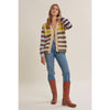 MULTI STRIPE CARDIGAN