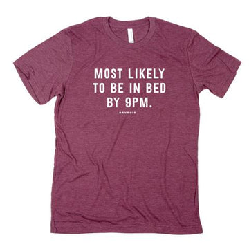 BED BY 9PM TSHIRT