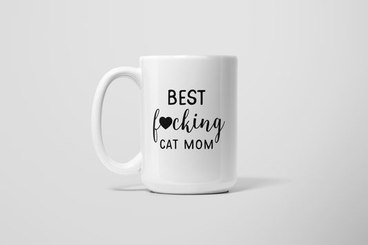 BEST FING CAT MOM MUG
