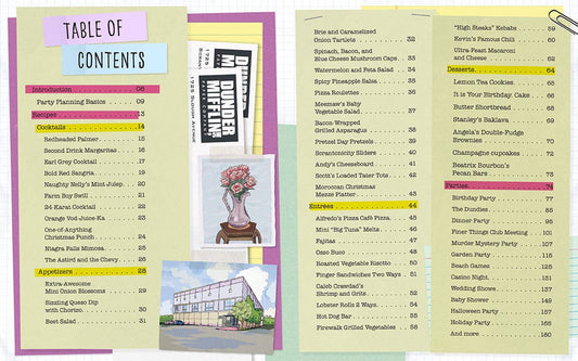 THE OFFICE OFFICIAL COOKBOOK & PARTY GUIDE
