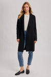 OPEN FRONT LONGLINE CARDIGAN