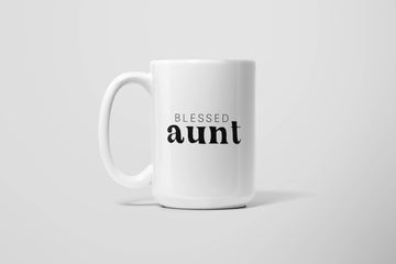 BLESSED AUNT MUG