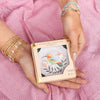HUMMINGBIRD DISH & STUD SET