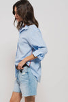 STRIPED TWILL BUTTON SHIRT