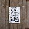 CRAZY CAT LADY KITCHEN TOWEL