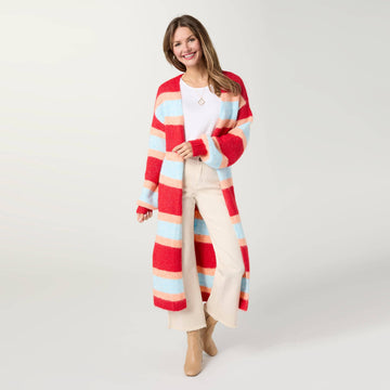 LONG OPEN FRONT CARDIGAN