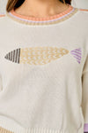 FISH PULLOVER SWEATER