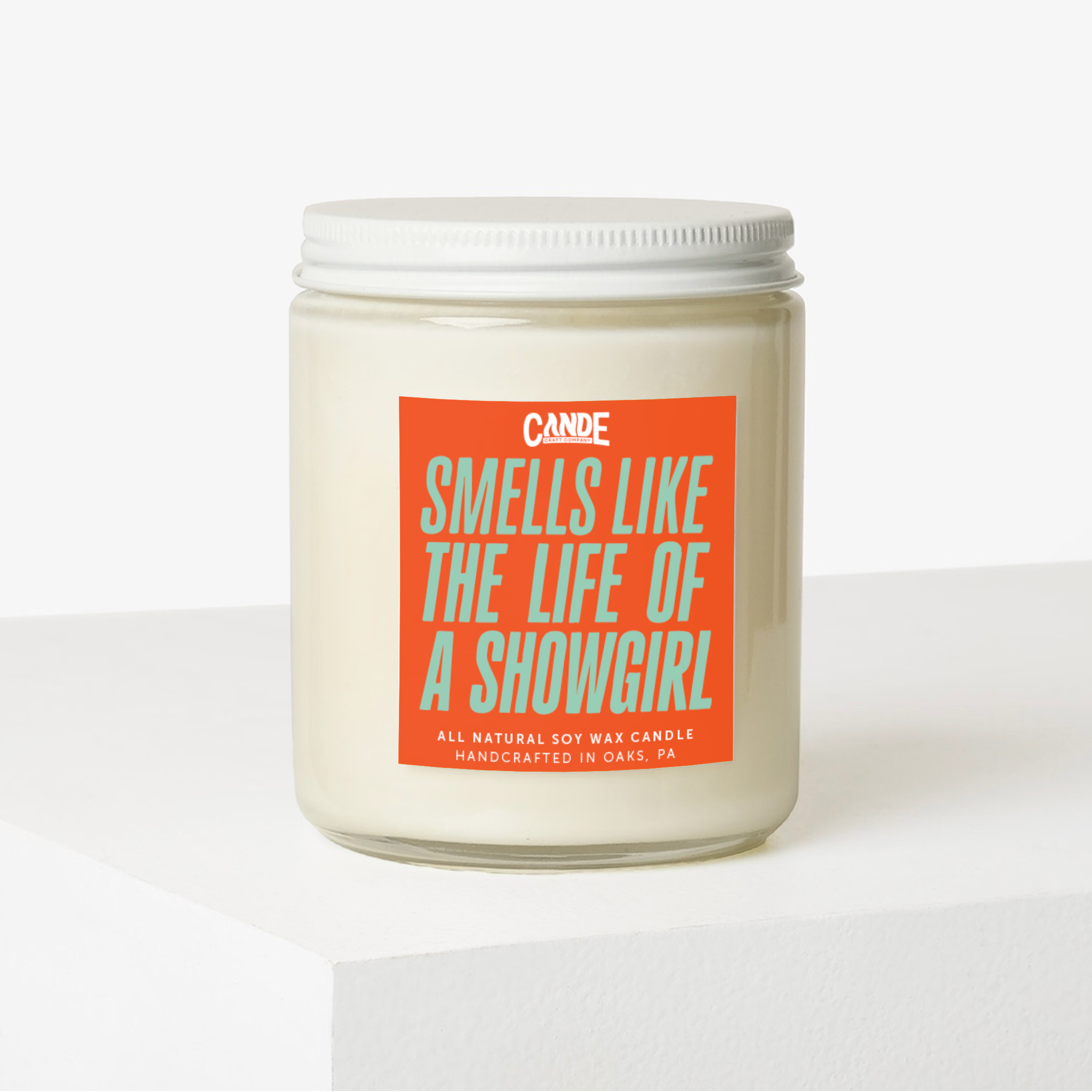 A SHOWGIRL CANDLE