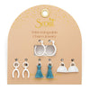 CHARM EARRINGS OPALITE