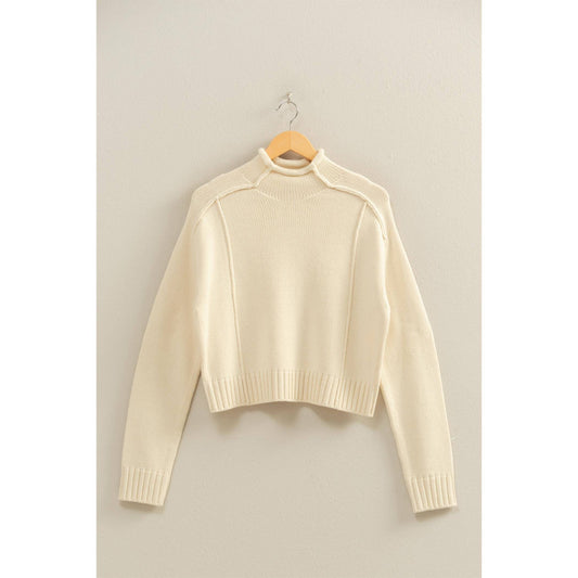 HIGH ROLL NECK SWEATER