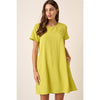 AIRFLOW SHORT SLEEVE SHIFT DRESS
