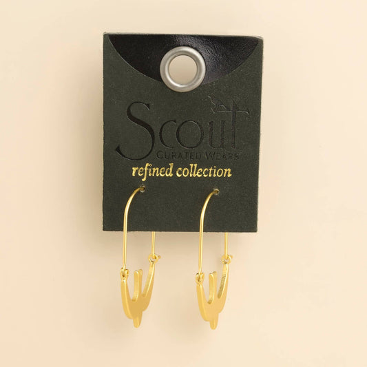 SWALLOW HOOP EARRINGS