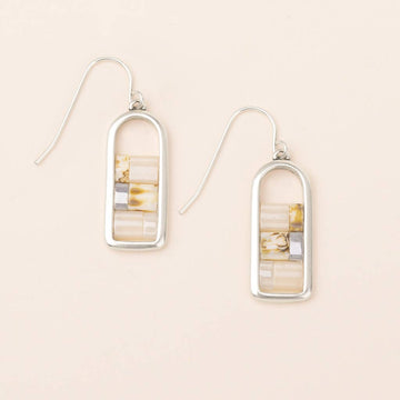 GOOD KARMA SILVER EARRINGS