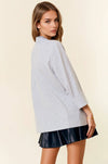 OPEN FRONT BLAZER