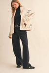 HORSE KNIT SWEATER CARDIGAN