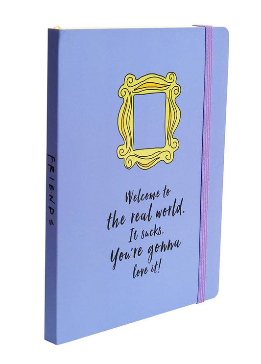 FRIENDS YELLOW FRAME NOTEBOOK