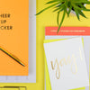 THINGS I'LL PROBABLY DO TOMORROW NOTEPAD