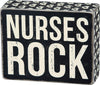 NURSES ROCK SIGN