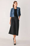 DENIM CROP JACKET