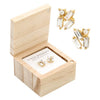 SHE SAID YES BOX EARRINGS